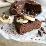 Bananchokladkaka utan smör - Baka Sockerfritt