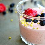 Avokado- och jordgubbsdessert - Baka Sockerfritt