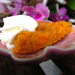 Hälsosam saffranskaka med butternut squash - Baka Sockerfritt