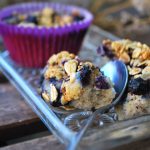 Blåbärsmuffins med granola - Baka Sockerfritt