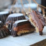 Chocolate covered peanut and nutella bites - Baka Sockerfritt
