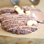 Jordnötskakor med choklad - Baka Sockerfritt