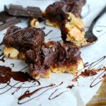 Chocolate and peanut butter chickpea bites - Baka Sockerfritt