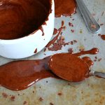 Vegansk chokladsås - Baka Sockerfritt