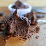 Chickpea chocolate muffin - Baka Sockerfritt