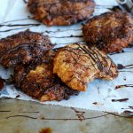Peanut butter chocolate chip cookies - Baka Sockerfritt