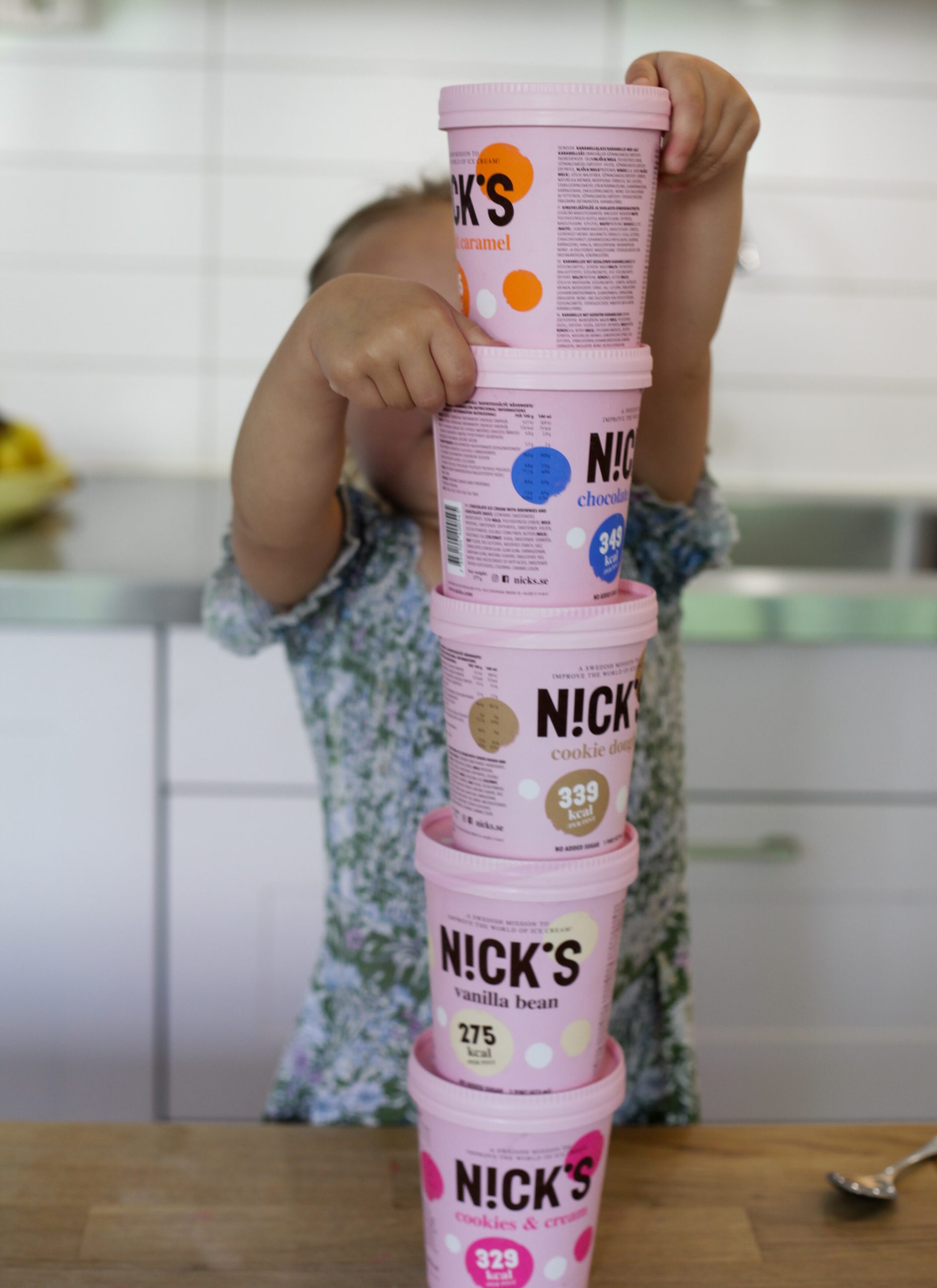 Tävling - N!CK'S glassar i pints (utan tillsatt socker) - Baka Sockerfritt