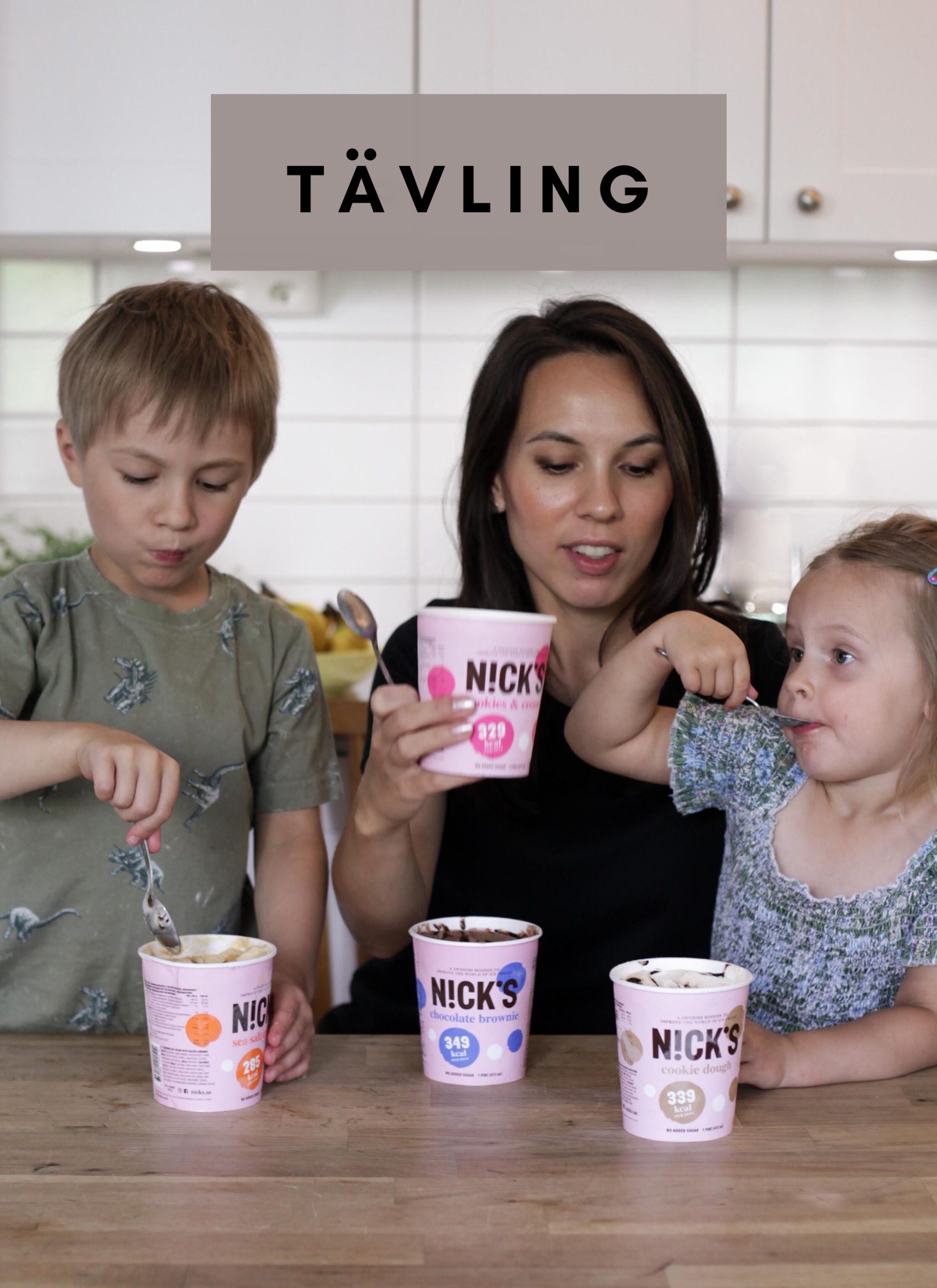 Tävling - N!CK'S glassar i pints (utan tillsatt socker) - Baka Sockerfritt