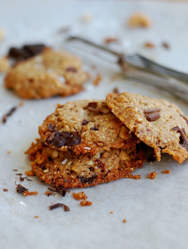 Knapriga kakor med cashewnötter - Baka Sockerfritt