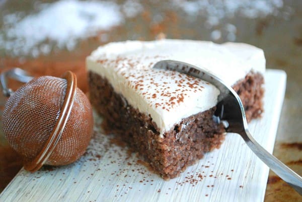 Chokladkaka med kaffefrosting - Baka Sockerfritt