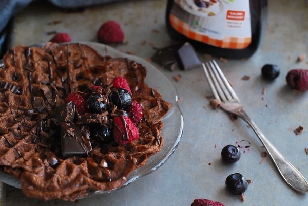 Glutenfria Chokladvåfflor - Baka Sockerfritt