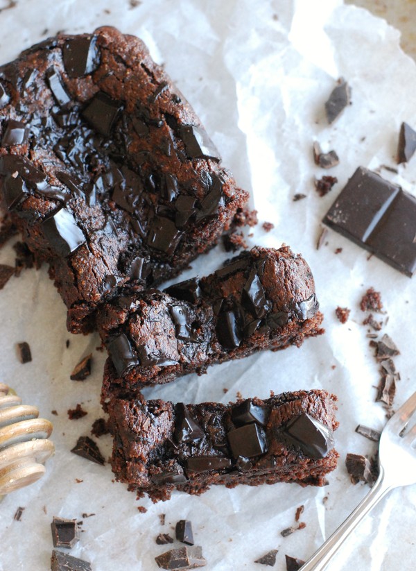 Vegansk fudgebrownie - Baka Sockerfritt