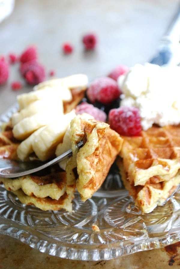 Frukost - Bananvåfflor - Baka Sockerfritt