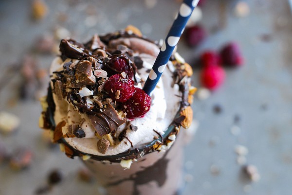 Milkshake utan tillsatt socker - Baka Sockerfritt