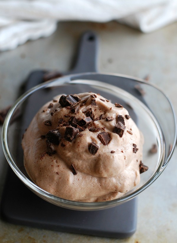 Lätt chokladfluff (utan proteinpulver) - Baka Sockerfritt