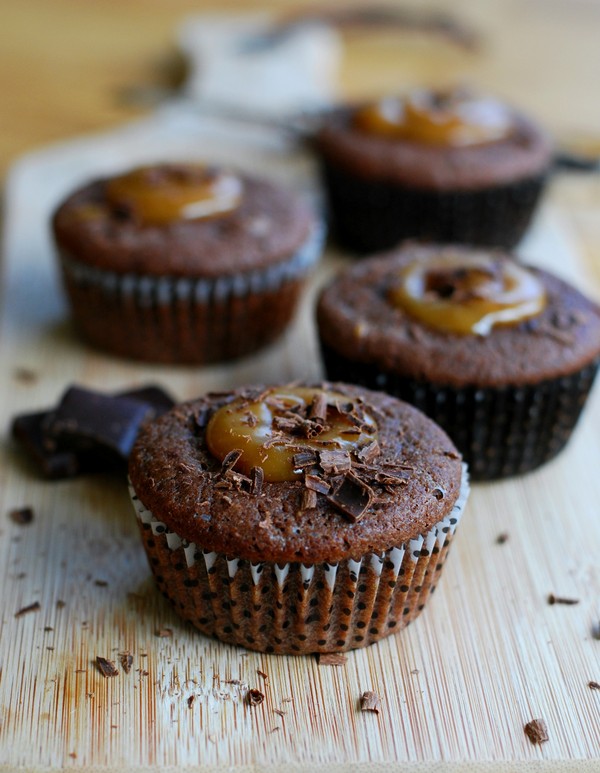 Chokladmuffins med kola - Baka Sockerfritt