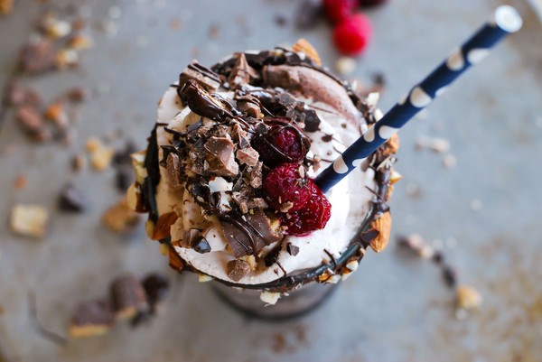 Milkshake utan tillsatt socker - Baka Sockerfritt