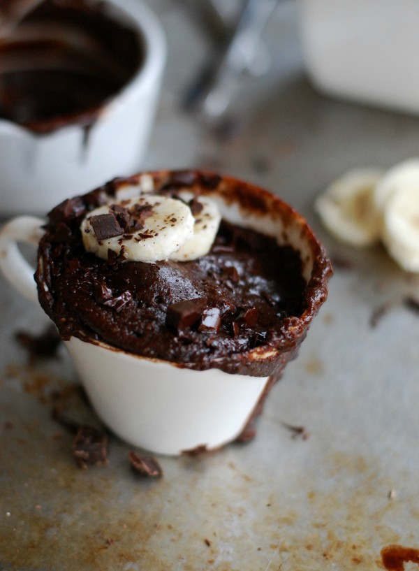 Kladdkaka i mugg - Baka Sockerfritt