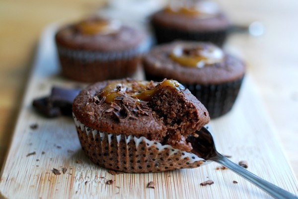 Chokladmuffins med kola - Baka Sockerfritt