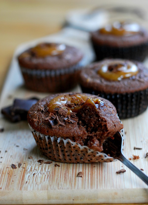 Chokladmuffins med kola - Baka Sockerfritt