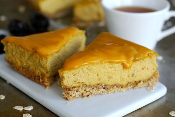 Barnvänlig och hälsosam cheesecake med havtorn - Baka Sockerfritt
