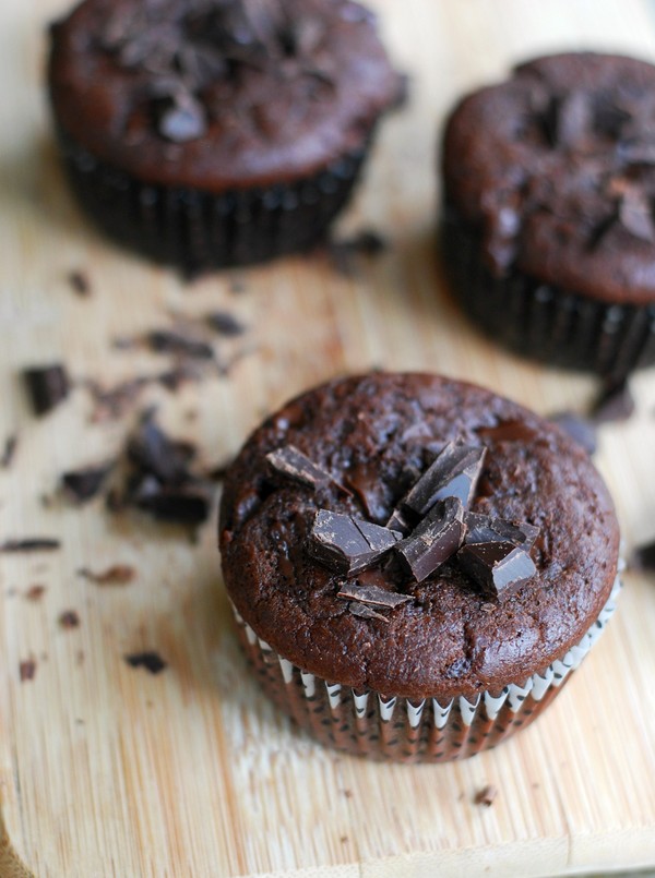 Chokladmuffins - utan mjöl och tillsatt socker - Baka Sockerfritt