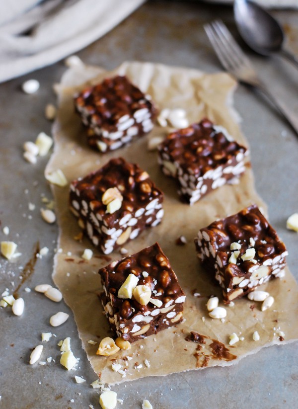Risbräck med vit choklad - Baka Sockerfritt