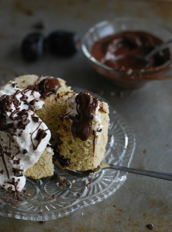 Mazarinmugcake med chokladkräm - Baka Sockerfritt