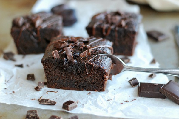 Chokladbrownie, utan tillsatt socker - Baka Sockerfritt