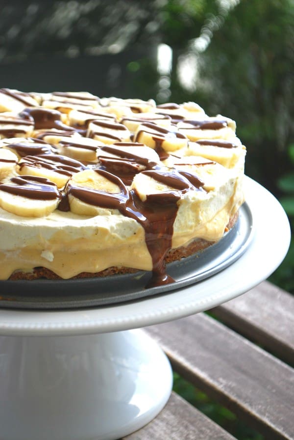 Sunday afternoon tea (Banoffee Pie) - Baka Sockerfritt Sunday afternoon tea (Banoffee Pie) - Baka Sockerfritt