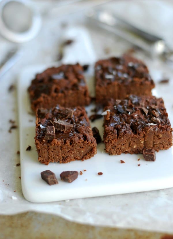 Vegansk kaffebrownie - Baka Sockerfritt