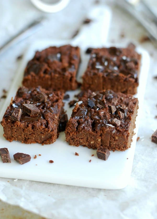 Vegansk kaffebrownie - Baka Sockerfritt