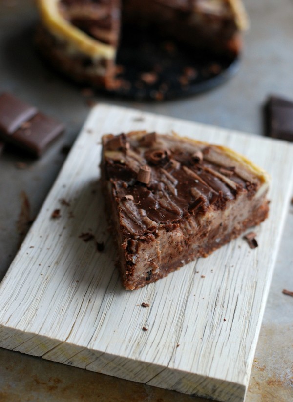 Chokladcheesecake - Baka Sockerfritt