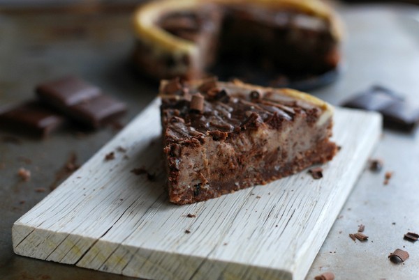 Chokladcheesecake - Baka Sockerfritt