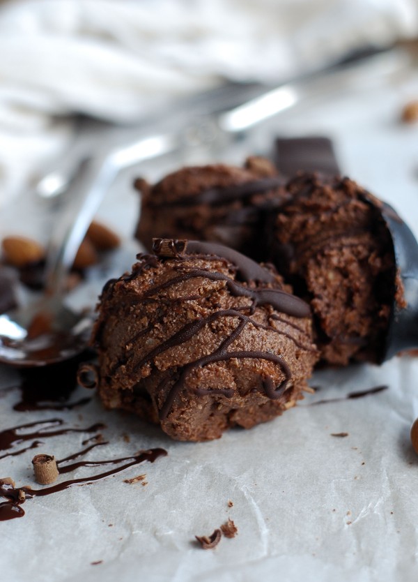 Hälsoglass med chokladsmak - Baka Sockerfritt