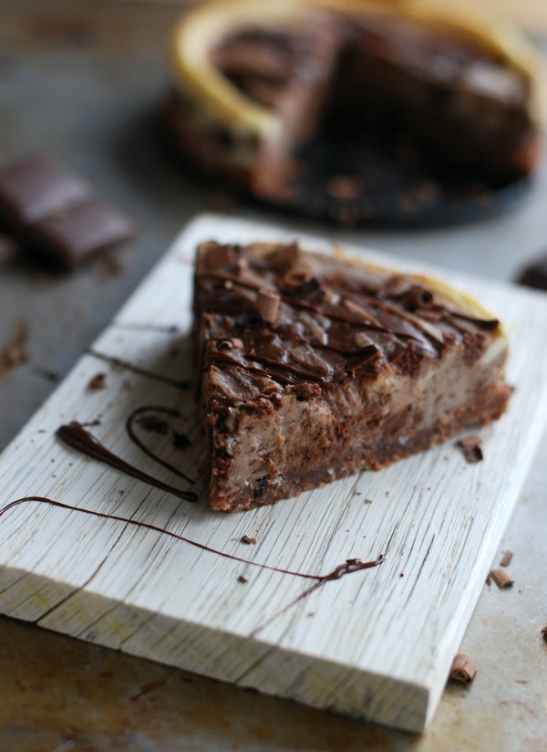 Chokladcheesecake - Baka Sockerfritt
