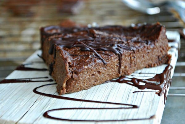 Hälsosam Kladdkaka - utan ägg - Baka Sockerfritt