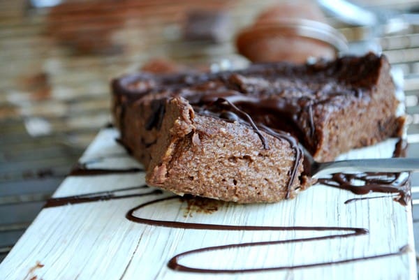 Hälsosam Kladdkaka - utan ägg - Baka Sockerfritt