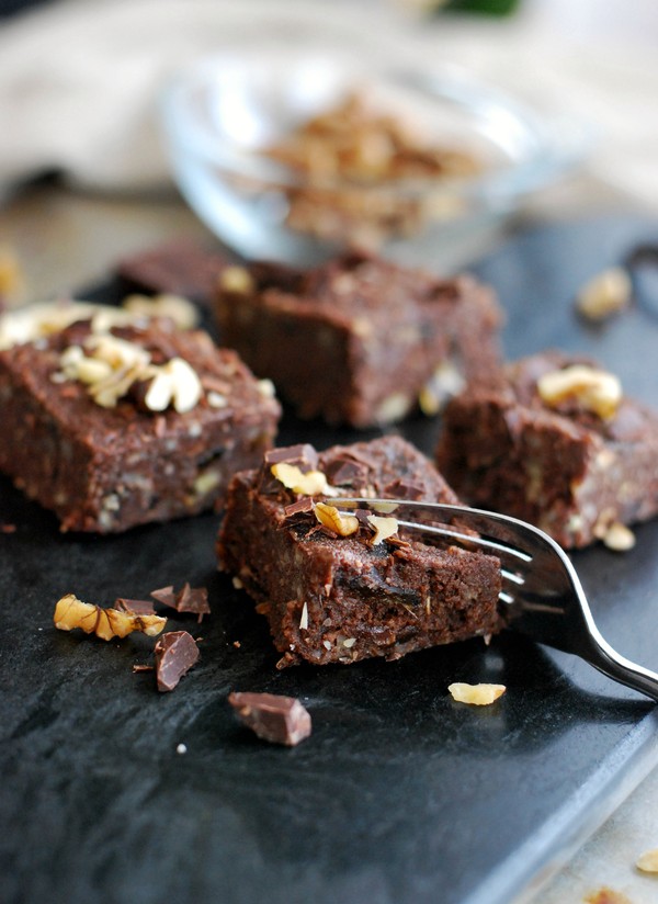 No bake brownie - Brownie utan ugn - Baka Sockerfritt