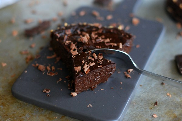 Glutenfri kladdkaka utan tillsatt socker - Baka Sockerfritt