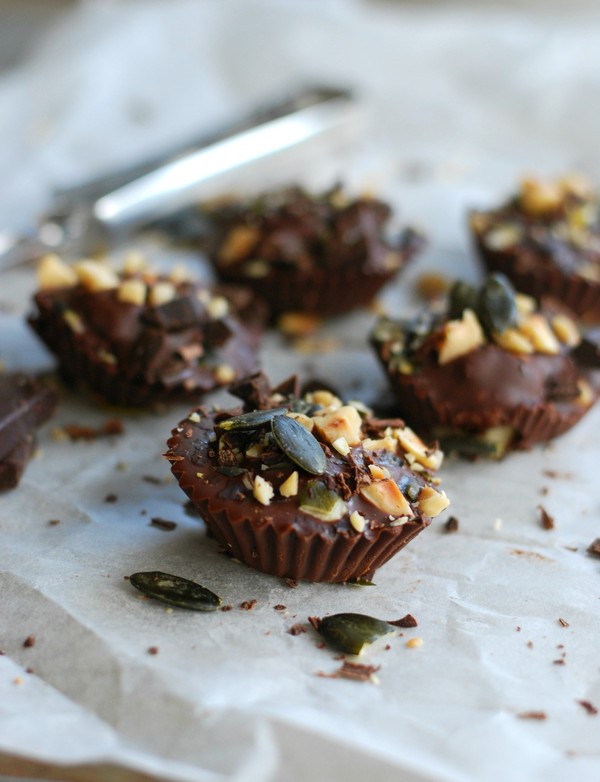 Banan, choklad och hälsosam nutella - Baka Sockerfritt