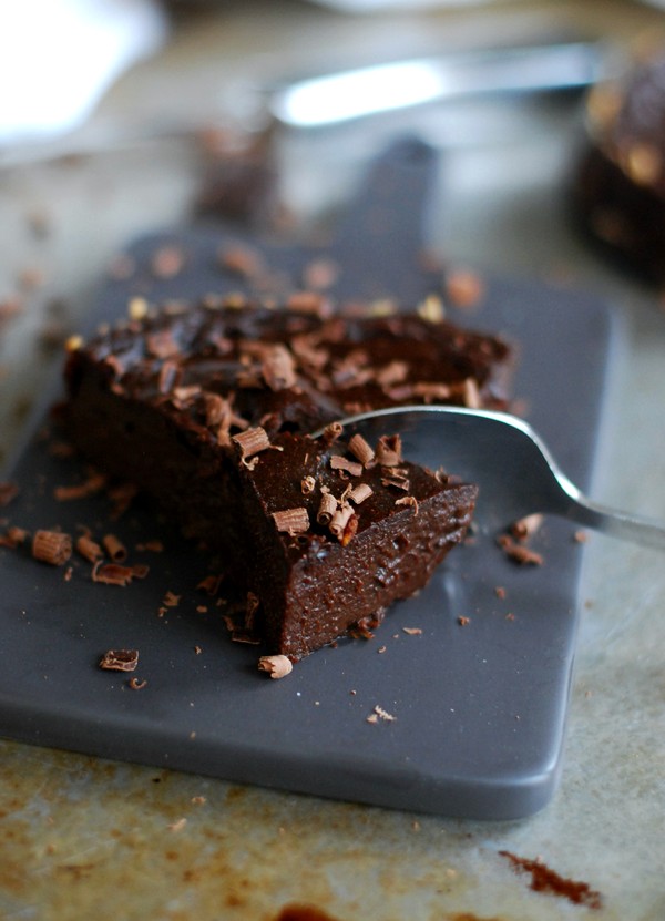 Glutenfri kladdkaka utan tillsatt socker - Baka Sockerfritt