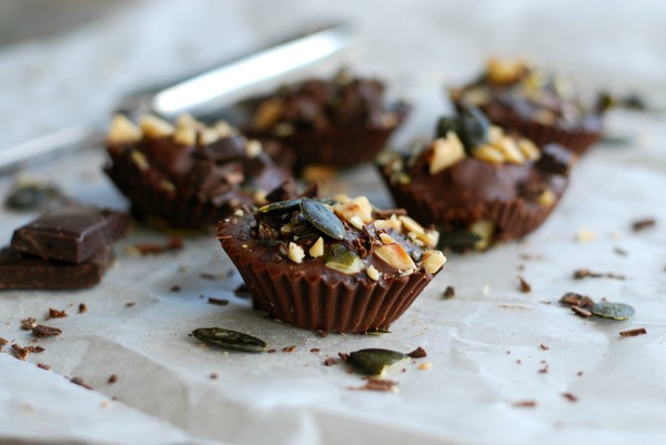 Banan, choklad och hälsosam nutella - Baka Sockerfritt