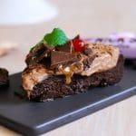 Kladdkaka med Soft Toffee - Baka Sockerfritt