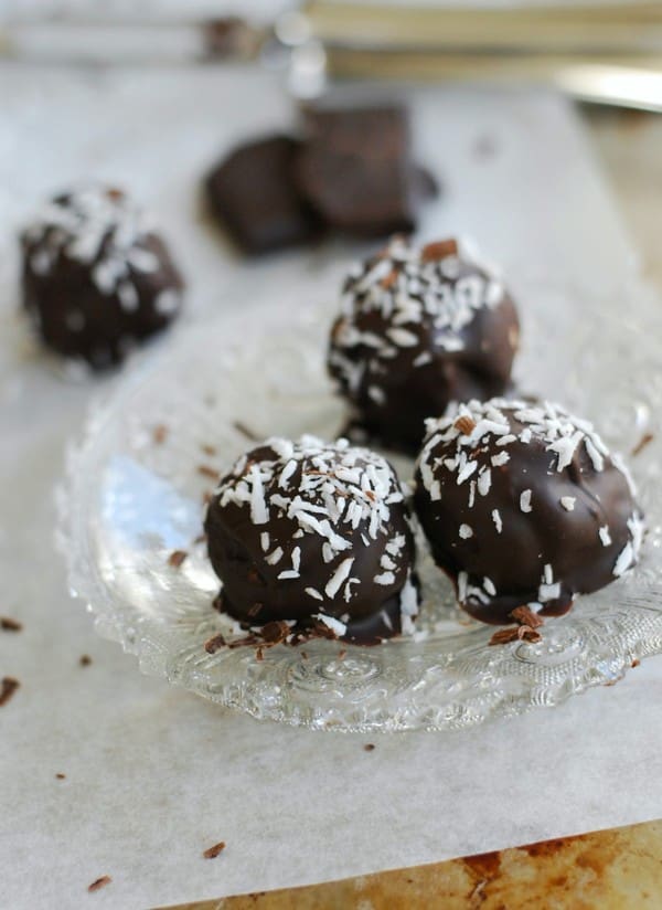 Chokladdoppade Kokosgodis - Baka Sockerfritt