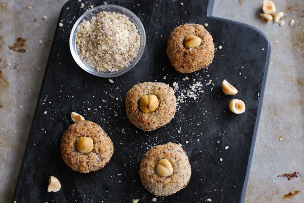 Hasselnötskakor - Baka Sockerfritt