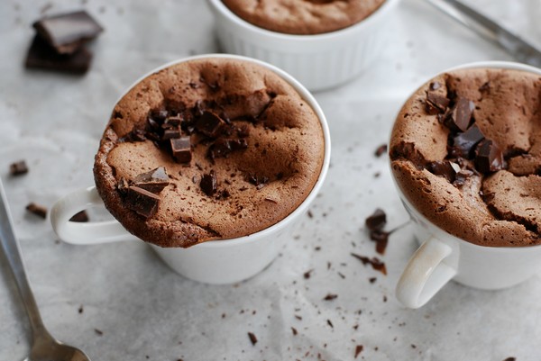Chokladsufflé, utan tillsatt socker - Baka Sockerfritt
