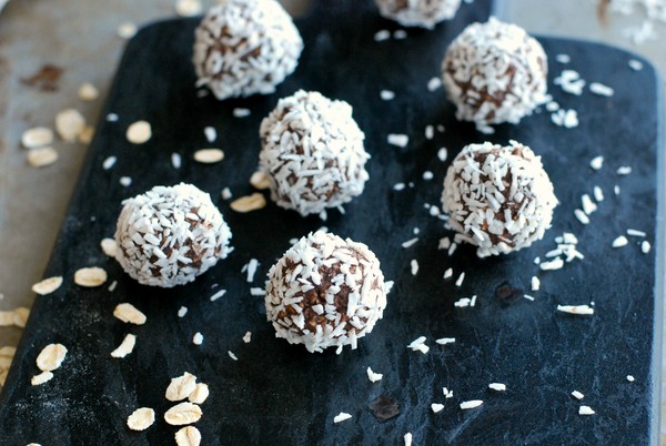 Chokladbollar som snacks! - Baka Sockerfritt