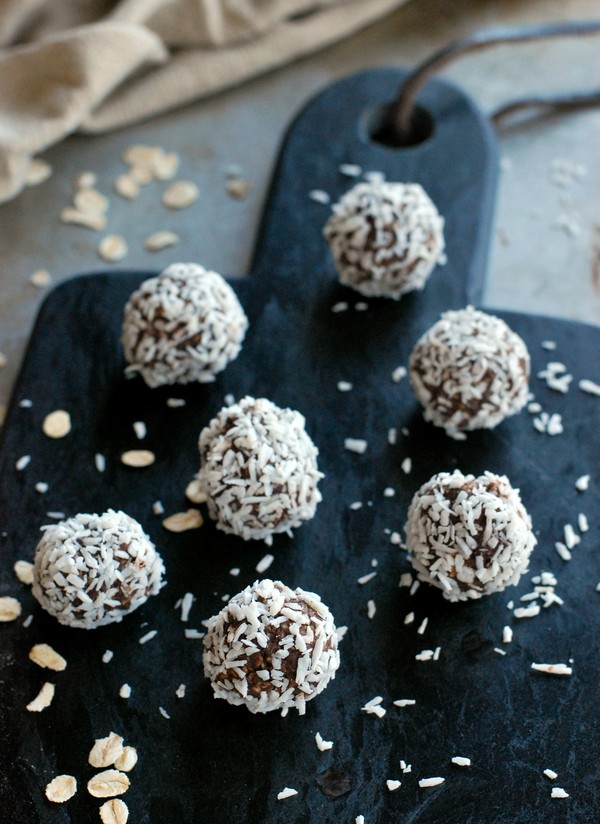 Chokladbollar som snacks! - Baka Sockerfritt