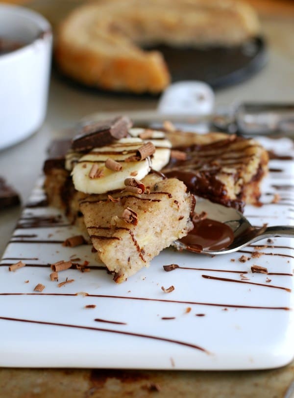 Kladdig Banankaka (vegansk) - Baka Sockerfritt